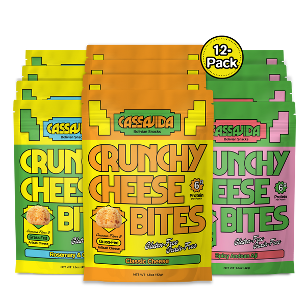 Crunchy Cheese Bites - Variety Pack