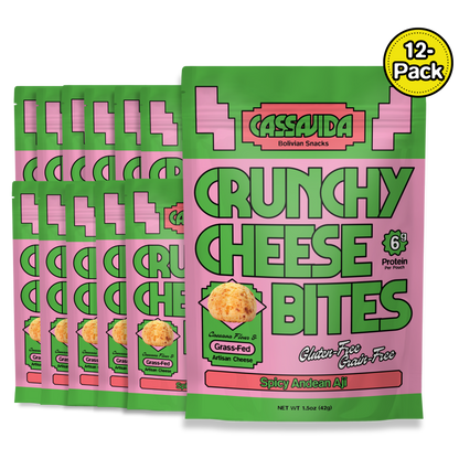 Crunchy Cheese Bites - Spicy Andean Ají