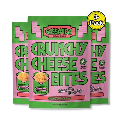 Crunchy Cheese Bites - Spicy Andean Ají