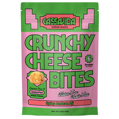 Crunchy Cheese Bites - Spicy Andean Ají