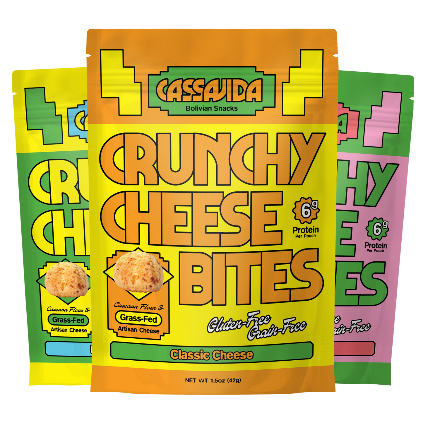 Crunchy Cheese Bites - Variety Pack
