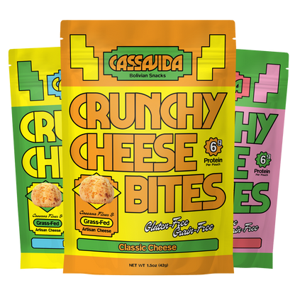 Crunchy Cheese Bites - Variety Pack