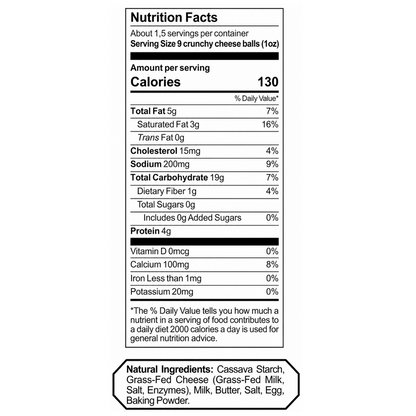 Crunchy Cheese Bites - Variety Pack